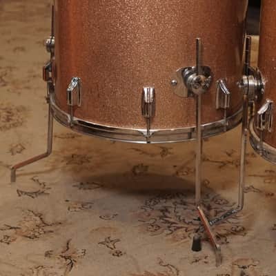 Immagine Rogers 13/16/16/22/5x14" PowerTone Drum Set - 1960s Champagne Sparkle - 8