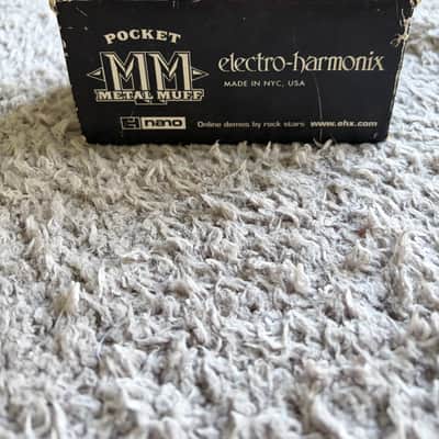 Electro-Harmonix Pocket Metal Muff Distortion with Mid Scoop 2008 - 2020 - Black image 2