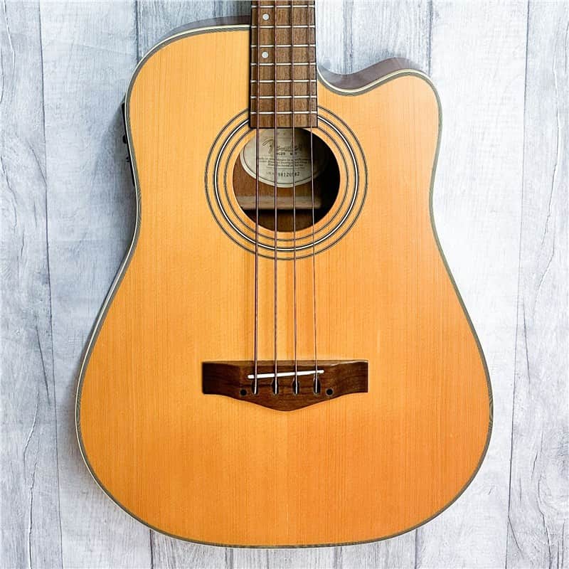 Fender BG-29 acoustic Bass Natural - Made in Korea, Second-Hand