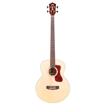 Guild B-140E Jumbo Acoustic/Electric Bass - Natural image 2