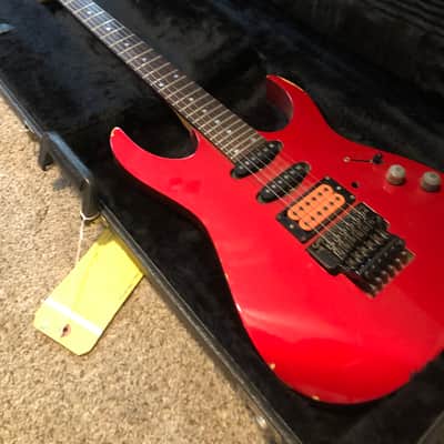 Ibanez 1993 RG560 series with floyd rose tremolo, custom pickups (hardshell case) image 4