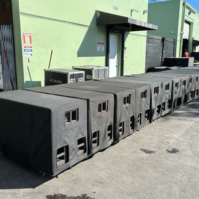 L-Acoustics SB28 High Power Subwoofer 2x18'' W/Cover (LOT OF 4) image 2