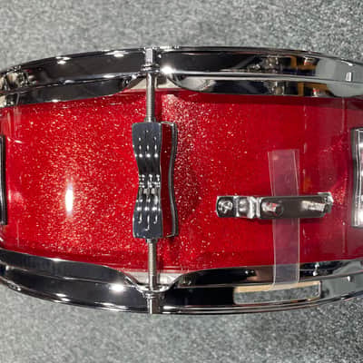 Ludwig Accent Snare - Red Sparkle image 4