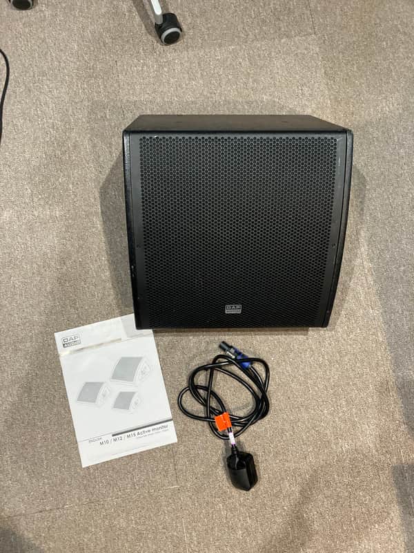 DAP M12 Stage Monitor - Black image 1
