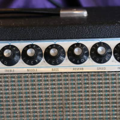 Fender Dual Showman Reverb TFL 5000D Silverface 1969 Black image 9