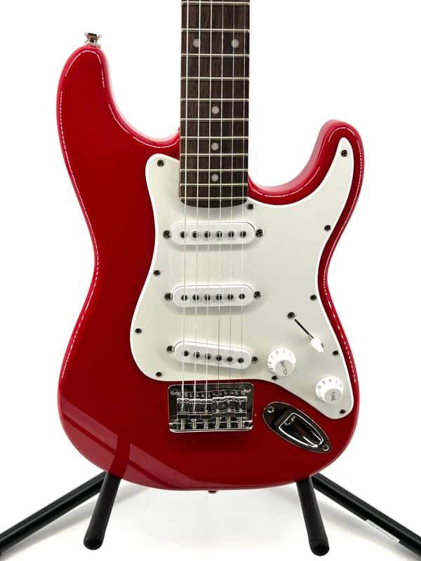 Squier Affinity Mini Stratocaster 2006 - Torino Red image 1