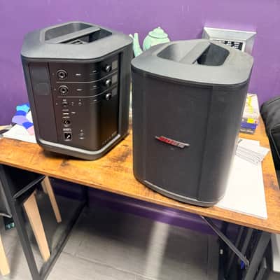 Pair of Bose S1 Pro+ Wireless PA System with Bluetooth 2023 - Present - Black image 3