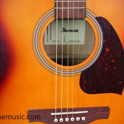 Ibanez PJ50E Open Pore - Vintage Amber Sunburst image 4