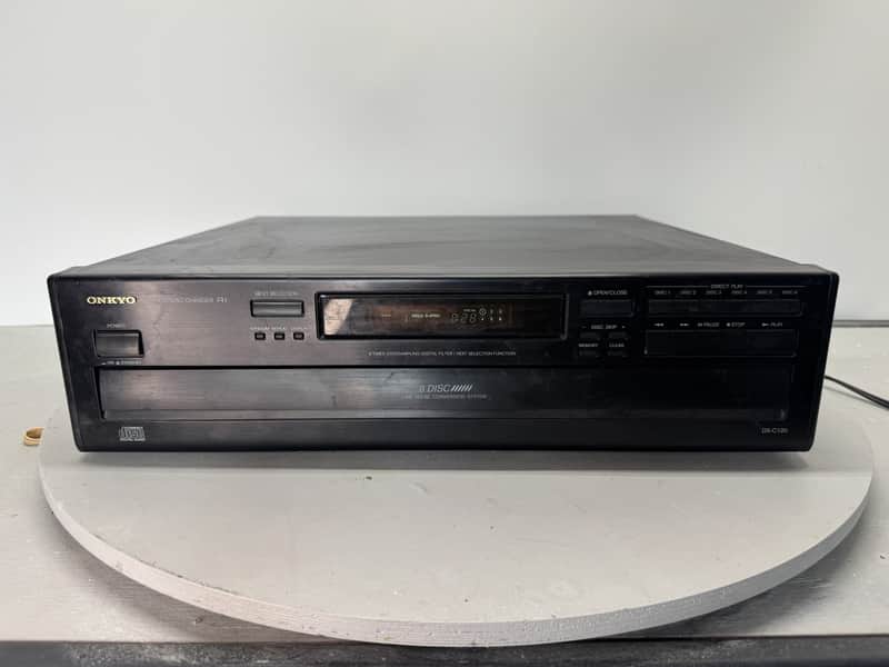 Onkyo DX-C120 CD Changer 6 Disc HiFi Stereo Vintage Home Audio Player image 1