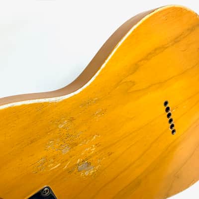 Fender Telecaster 53 Heavy Relic Paul Waller Masterbuilt 2024 Custom Shop Butterscotch Blonde image 20