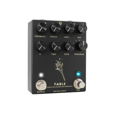 Walrus Audio Fable Granular Soundscape Generator Delay Pedal - Black image 2