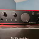 AS-NEW Focusrite Scarlett Solo NEWEST 4th Gen USB Audio Interface - Red