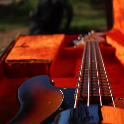 Fender Precision Bass Rosewood Fretboard 1977 | Sunburst image 20