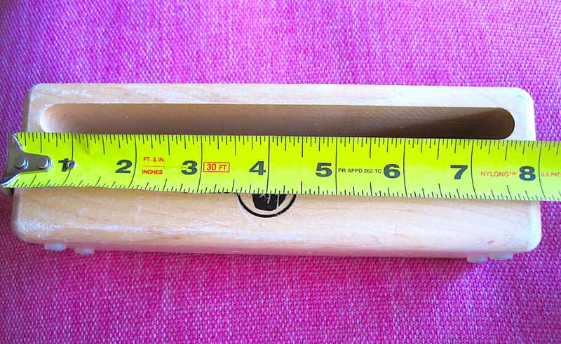 BlackSwamp Percussion MWB2 8" Medium Maple Wood Block image 1