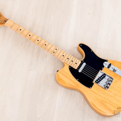 1977 Fender Telecaster Vintage Guitar Natural w/ Case image 12