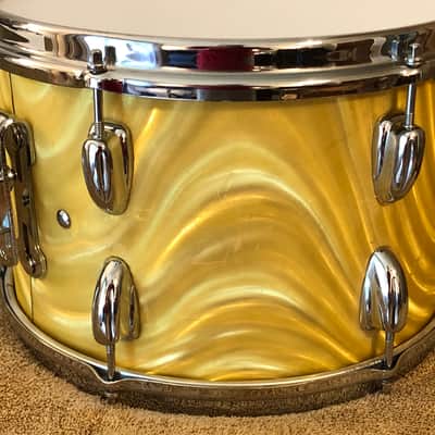 Slingerland Yellow Satin Flame 12/13/16/20 imagen 6