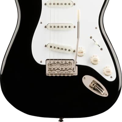 Squier Classic Vibe '50s Stratocaster Electric Guitar, Maple Fingerboard, Black image 2