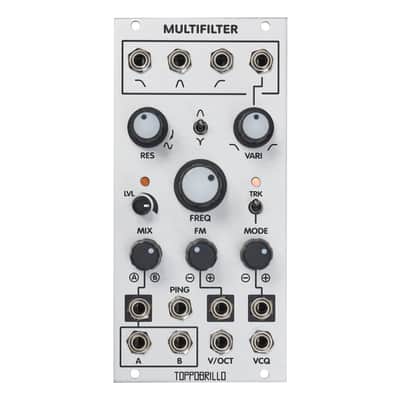 Toppobrillo Multifilter 2 Eurorack Filter Module (Black) image 2
