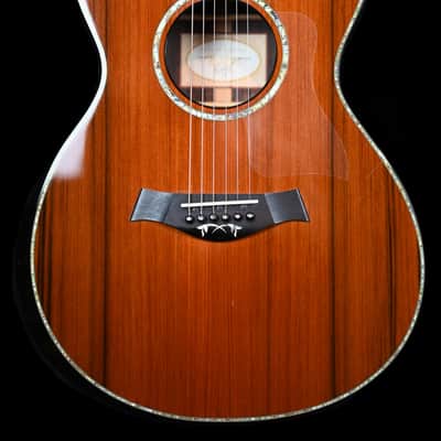 Taylor Custom Grand Concert from 2017 in Red Sinker/Cocobolo with original Hardcase image 4