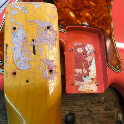 Fender Precision Bass with Rosewood Fretboard 1962 - 1964 - Fiesta Red image 10