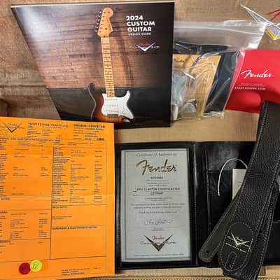 Fender Custom Shop Eric Clapton Signature Stratocaster, Maple Fingerboard, Midnight Blue (697) image 8