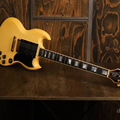 Gibson Les Paul Custom SG Polaris White 1988 image 16