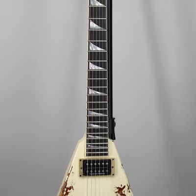 Used 2026 Jackson Custom Shop Special Edition Rhoads Heavy Relic Vanilla Shake over 2 Tone Burst image 3