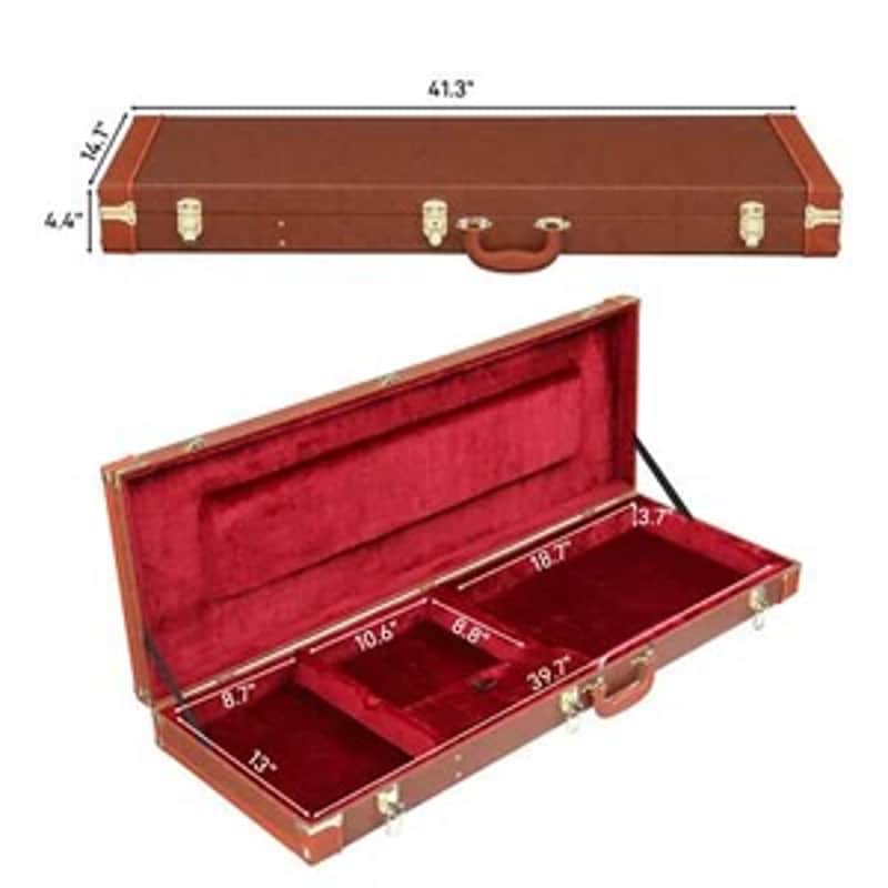 New brown Strat - Tele Case image 1