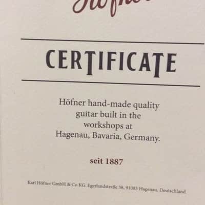 Hofner President 2014 image 12