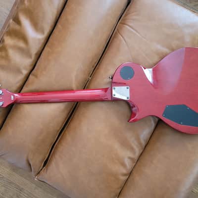 2008 ESP LTD EC-100QM Electric Guitar – See-Thru Black Cherry Quilt Top image 15