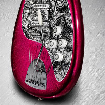 KAPA MINSTREL 1958 - CUSTOMIZED. PURPLE SPARKLE. Only 1. Rare. Showstopper. Only 1. image 16