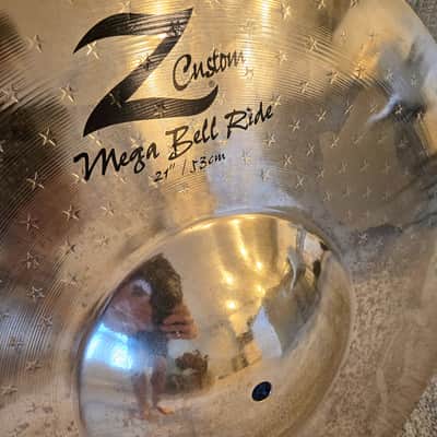 Zildjian 21" Z Custom Mega Bell Ride Cymbal 2024 - Present - Brilliant image 2