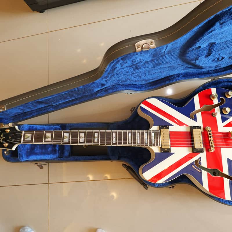 Epiphone Epiphone Elitist Sheraton Union Jack Oasis Noel Galla…