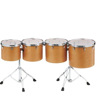 Tama CSLT4L-VAM Low-Pitched Concert Tom Set 4 pcs. - Vintage Antique Maple/Chrome HW image 5