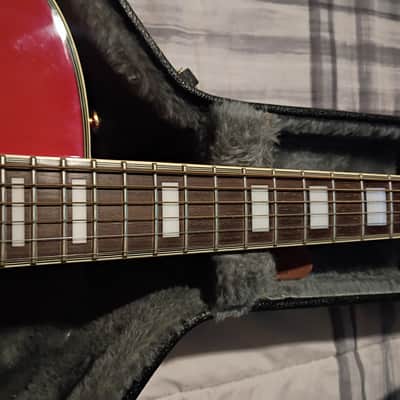 Epiphone Joe Pass Signature Emperor II 2001 Heritage Cherry Sunburst MIK Rare Finish image 5