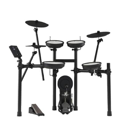 Roland TD-07KV V-Drum Kit with Mesh Pads - Black image 1