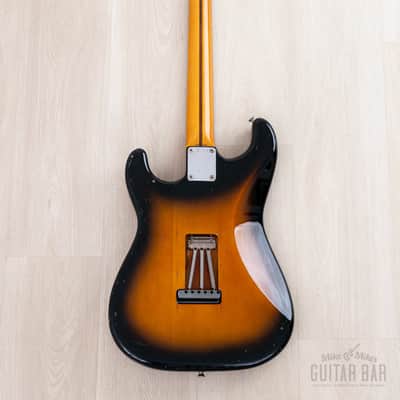 1992 Fender Stratocaster ‘57 Vintage Reissue ST57-53 Sunburst, Japan MIJ Fujigen image 3