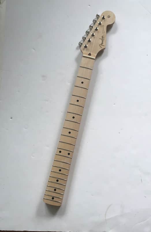 Vintage Spec Loaded Rock Maple Guitar Neck NOS Amber Nitro Relic Fender Strat image 1