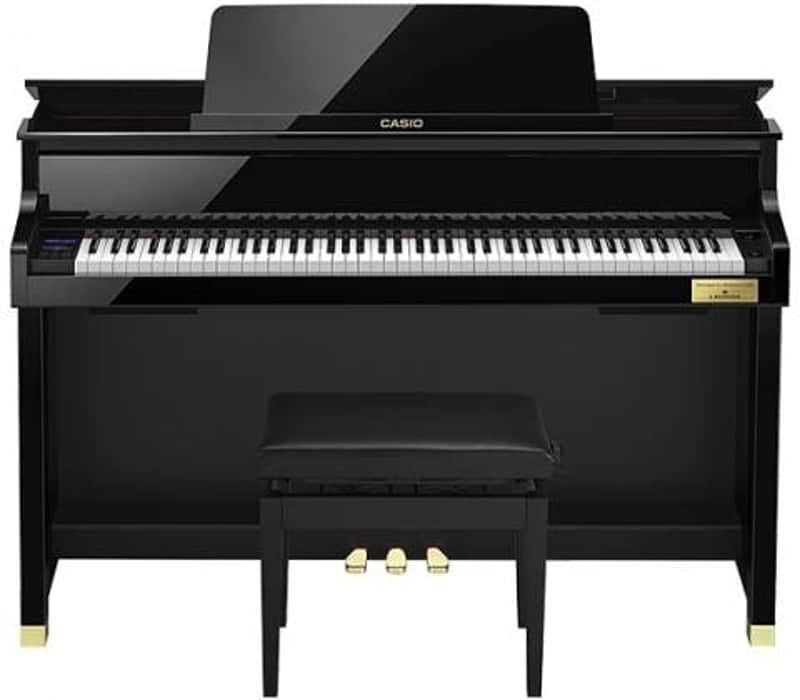 Casio GP510BP Celviano Grand Hybrid Piano (Polished Black Finish) image 1
