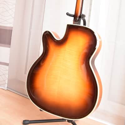 Fasan Archtop – RARE 17.7‘‘ 1950s Master Luthier Franz Sander German Vintage Jazz Guitar Gitarre image 18