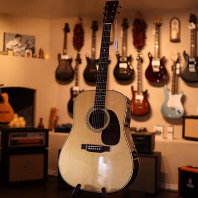 Martin D-28 Standard Series Acoustic Guitar - Natural Gloss with Aging Toner 0222 image 2