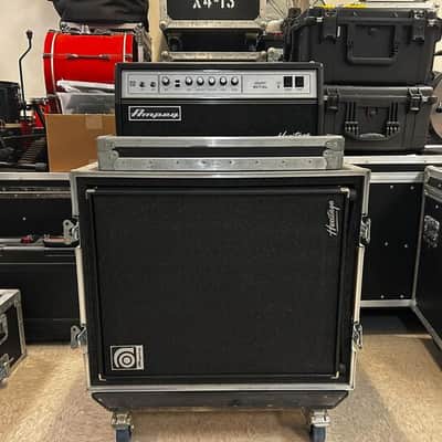 Ampeg SVT-CL Heritage Series 300-Watt Tube Bass Amp Head And Cabinet image 1