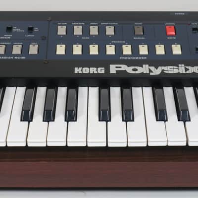 Korg PolySix polyphonic programmable synthesizer + CHD MIDI in + new battery