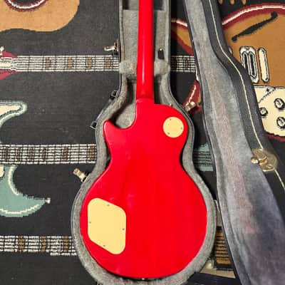 Epiphone Les Paul Standard 1999 with Gibson Burstbuckers in Cherry Sunburst image 4