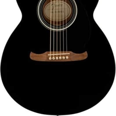 Fender Limited Edition FA-135 Concert, Walnut Fingerboard, Black image 1