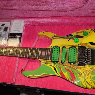 Ibanez UV77-MC Steve Vai Signature Universe 1990 - 1993 - Multi-Color image 15