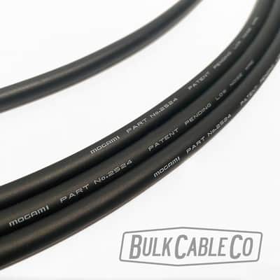 3.5 FT - Mogami 2524 Silent Guitar Cable - Neutrik "No Pop" Right Angle Connector To Neutrik Right Angle Gold Right Plug - NP2RX-AU-SILENT To NP2RX-B Ends image 7
