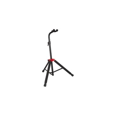 Fender Deluxe Hanging Guitar Stand, Black and Red image 2