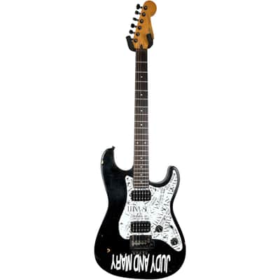 Fender Japan SF-456 Stratocaster 1984-1987 - Black image 3