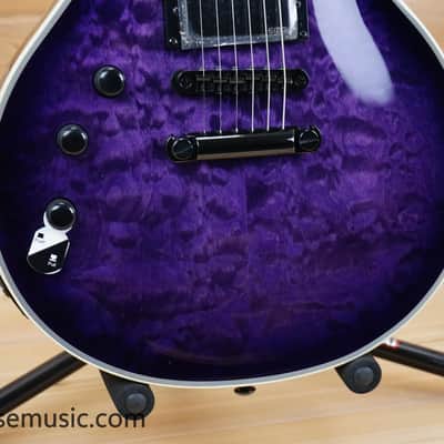 ESP LTD EC-1000 Left-Handed - See Thru Purple image 6